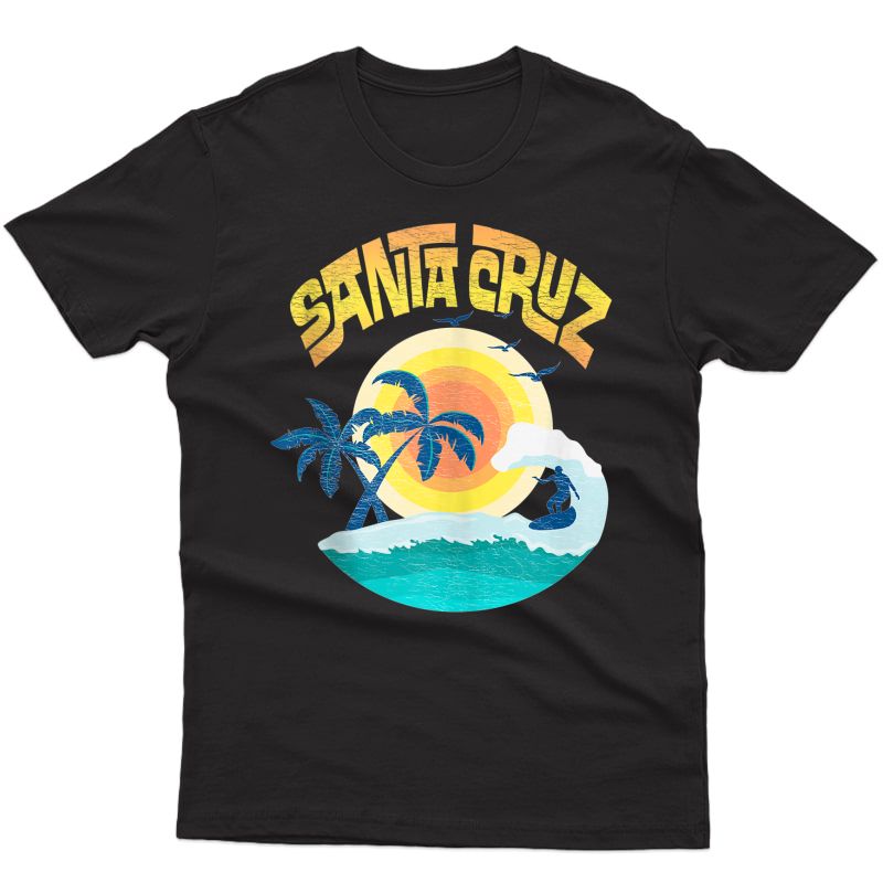 Classic Retro Santa Cruz Tank Top Shirts