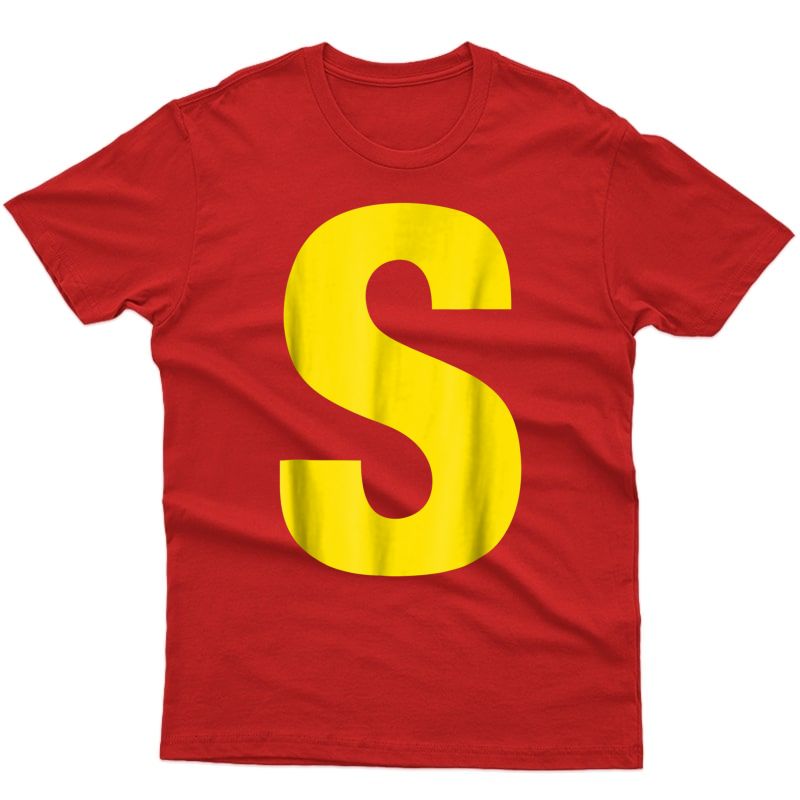 Initials Name Letter S-simon Chipmunk Christmas Group Shirt