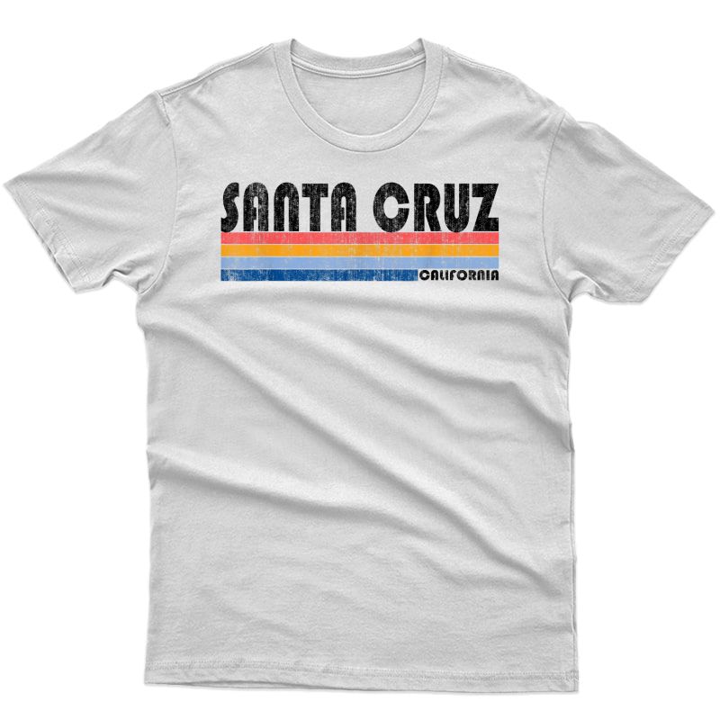 Vintage Retro 70s 1980s Santa Cruz Ca T-shirt