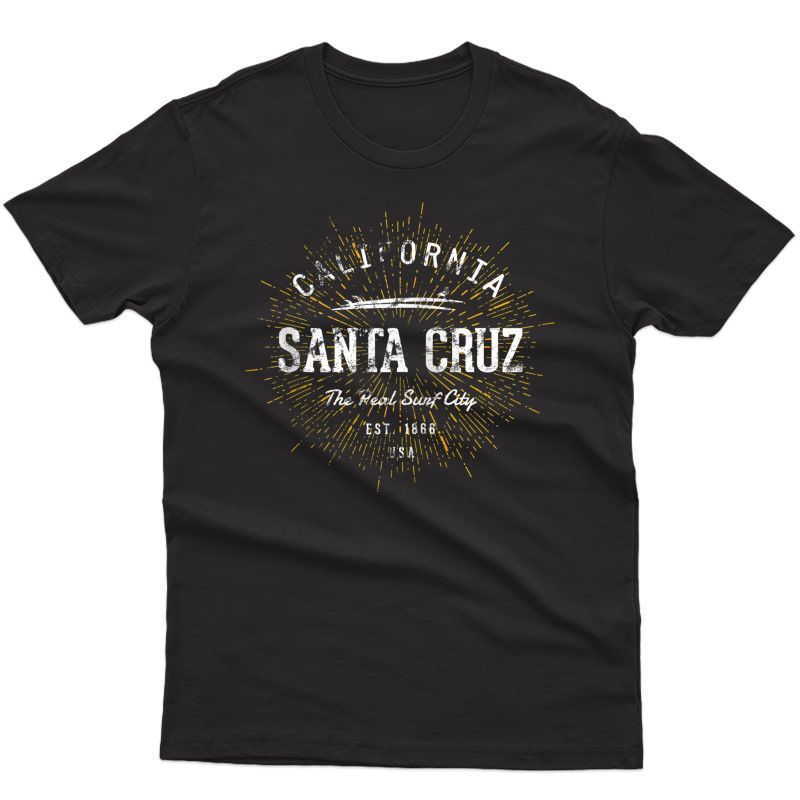 Vintage Retro Santa Cruz Zip Shirts