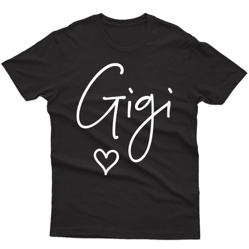  Gigi For Grandma Birthday Christmas Gifts T-shirt