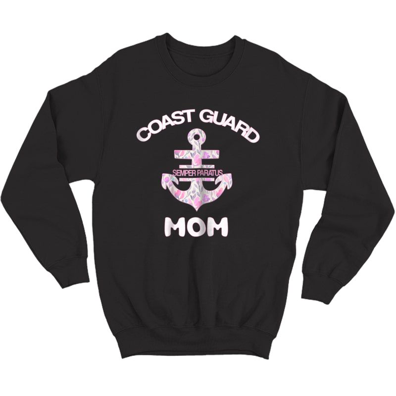  Proud Coast Guard Mom Teeshirt Gift Crewneck Sweater